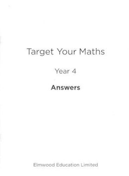 Stephen Pearce - Target Your Maths Year 4 Answer Book - 9781906622329 - V9781906622329