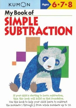 Kumon - My Book Of Simple Subtraction - 9781933241067 - V9781933241067