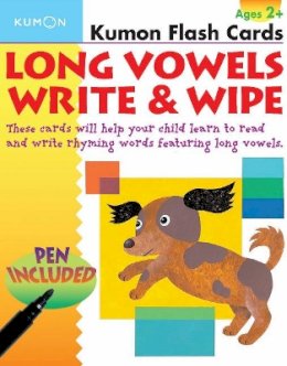 Kumon - Long Vowels Write & Wipe - 9781933241487 - V9781933241487