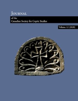 . Ed(S): Berdowski, Piotr; Niesiolowski-Spano, Lukasz; Stebnicka, Krystyna; Wecowski, Marek; Wolicki, Aleksander - Journal of the Canadian Society of Coptic Studies Volume 12 (2020) - 9781937040321 - V9781937040321