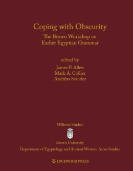 James P. . Ed(S): Allen - Coping with Obscurity - 9781937040420 - V9781937040420