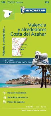 Michelin - Valencia Costa del Azahar Zoom Map 149 (Michelin Zoom Maps) - 9782067218253 - V9782067218253