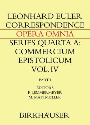 Leonhard Euler - Correspondence of Leonhard Euler with Christian Goldbach: Volume 1 - 9783034808927 - V9783034808927