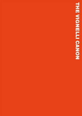 Massimo Vignelli - Vignelli Canon - 9783037782255 - V9783037782255