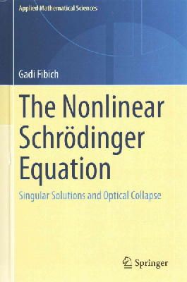 Gadi Fibich - The Nonlinear Schrödinger Equation: Singular Solutions and Optical Collapse (Applied Mathematical Sciences) - 9783319127477 - V9783319127477