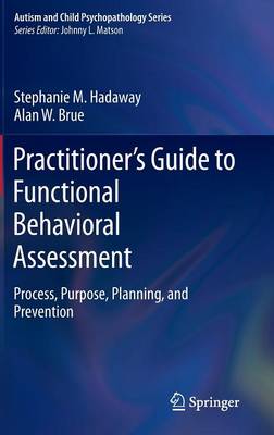 Stephanie M. Hadaway - Practitioner´s Guide to Functional Behavioral Assessment: Process, Purpose, Planning, and Prevention - 9783319237206 - V9783319237206