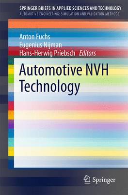 Anton Fuchs (Ed.) - Automotive NVH Technology - 9783319240534 - V9783319240534