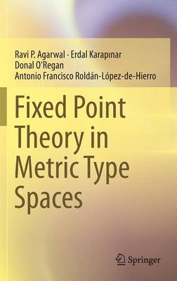 Ravi P. Agarwal - Fixed Point Theory in Metric Type Spaces - 9783319240800 - V9783319240800