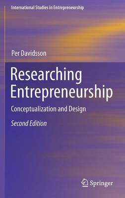 Per Davidsson - Researching Entrepreneurship: Conceptualization and Design - 9783319266916 - V9783319266916