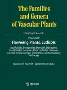 Joachim W. Kadereit (Ed.) - Flowering Plants. Eudicots: Aquifoliales, Boraginales, Bruniales, Dipsacales, Escalloniales, Garryales, Paracryphiales, Solanales (except Convolvulaceae), Icacinaceae, Metteniusaceae, Vahliaceae - 9783319285320 - V9783319285320