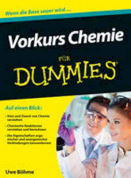 Uwe Böhme - Vorkurs Chemie Fur Dummies - 9783527711253 - V9783527711253