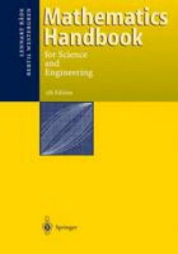 Lennart Rade - Mathematics Handbook for Science and Engineering - 9783540211419 - V9783540211419