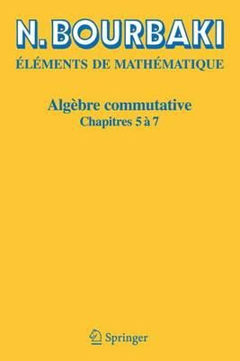 N. Bourbaki - Algebre Commutative - 9783540339410 - V9783540339410