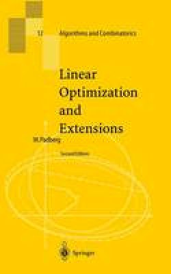 Manfred W. Padberg - Linear Optimization and Extensions (Algorithms and Combinatorics) - 9783540658337 - V9783540658337