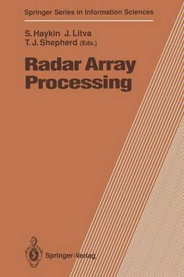 Simon S. Haykin (Ed.) - Radar Array Processing (Springer Series in Information Sciences) - 9783642773495 - V9783642773495