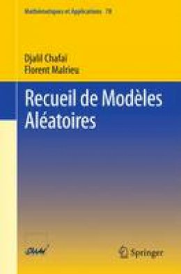 Djalil Chafai - Recueil de Mod les Al atoires - 9783662497678 - V9783662497678