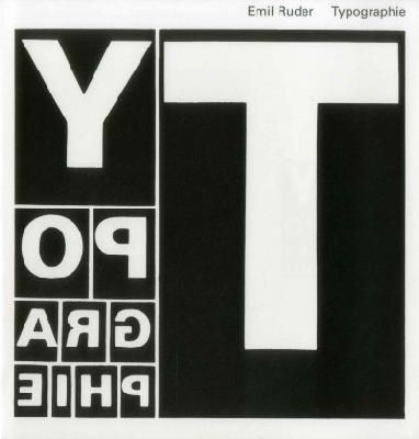 Emil Ruder - Typography - 9783721200430 - V9783721200430