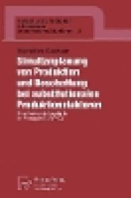 Hannelore Goertzen - Simultanplanung von Produktion und Beschaffung bei Substitutionalen Produktionsfaktoren - 9783790805833 - V9783790805833