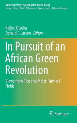 Keijiro Otsuka (Ed.) - In Pursuit of an African Green Revolution - 9784431556923 - V9784431556923