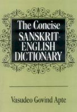 V.G. Apte - Concise Sanskrit-English Dictionary - 9788120801523 - V9788120801523