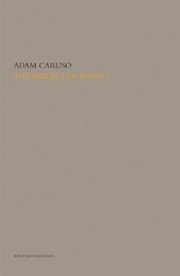 Adam Caruso - The Feeling of Things - 9788434311862 - V9788434311862