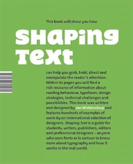 Jan Middendorp - Shaping Text - 9789063692230 - V9789063692230