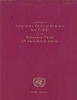 United Nations - Summaries of Judgments, Advisory Opinions and Orders of the International Court of Justice - 9789211338058 - V9789211338058
