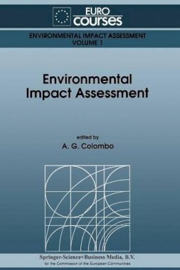 A.G. Colombo (Ed.) - Environmental Impact Assessment - 9789401051163 - V9789401051163