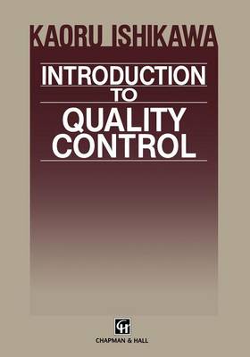 Kaoru Ishikawa - Introduction to Quality Control - 9789401176903 - V9789401176903