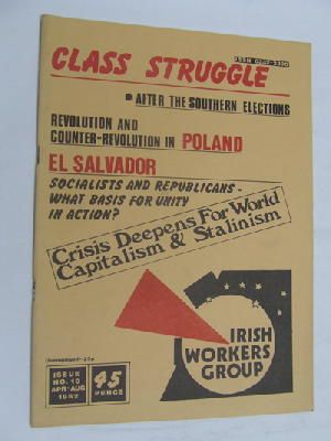 Various - Class Struggle: Apr-Aug 1982; No.10 -  - KAS0005059