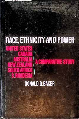 Baker Donald G - Race Ethnicity and Power -  - KCK0002128