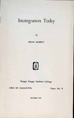 Murray Brian - Immigration Today -  - KCK0002212