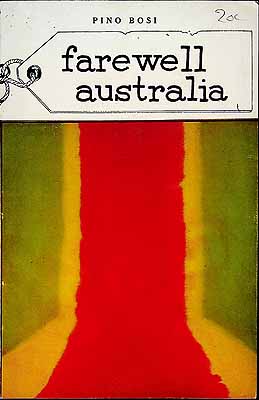 Bosi Pino - Farewell Australia -  - KCK0002214