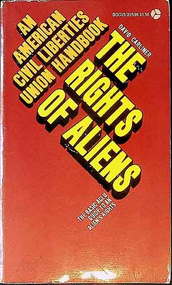 Carliner David - The Rights of Aliens -  - KCK0002314