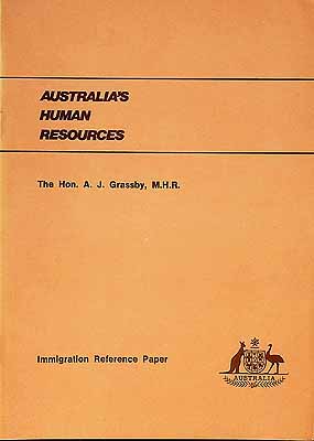 Grassby A J - Australia's Human Resources -  - KCK0002375