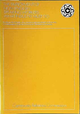 Slatter Stuart - The Employment of Non-english speaking workers: What Industry must do -  - KCK0002513