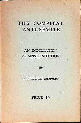 Chapman B. Burgoyne - The Complete Anti-Semite An Inoculation against Infection -  - KCK0002528