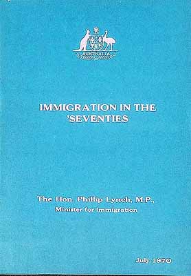 Lynch Phillip - Immigration in the seventies -  - KCK0002551