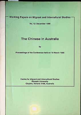  - The Chinese in Australia -  - KCK0002602