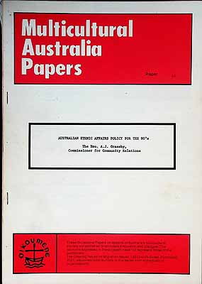 Grassby A J - Australian Ethnic Affairs Policy for the 1980's -  - KCK0002608