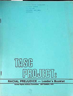  - Racial Prejudice-Leaders Booklet -  - KCK0002619