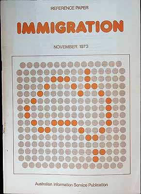  - Immigration Refernece Paper November 1973 -  - KCK0002703