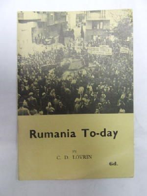 C D Lorvin - Romania To-Day -  - KDK0005535