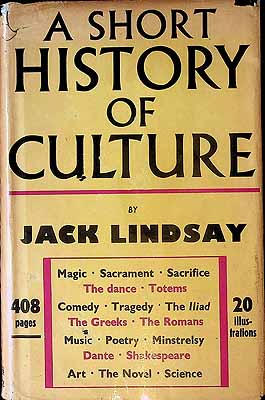 Jack Linsday - A Short History of Culture -  - KEX0303825