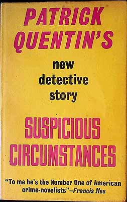 Patrick (1912-1987) Quentin - Suspicious circumstances / by Patrick Quentin -  - KEX0303828