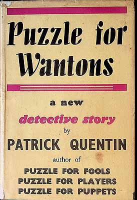 Patrick Quentin - Puzzle for Wantons -  - KEX0303937