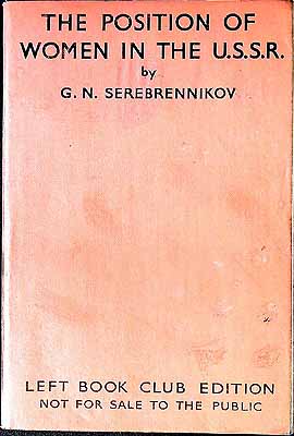 George N. Serebrennikov - The Positon of Women in the USSR -  - KEX0304051