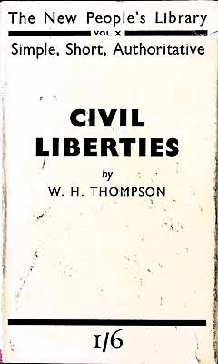 William Henry Thompson - Civil Liberties / by W. H. Thompson -  - KEX0304134