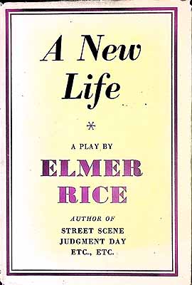 Elmer Rice - A New Life -  - KEX0304135