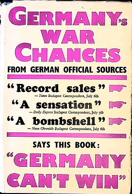 Ivan Lajos - Germany's War Chances As Pictured in German Offical Literature -  - KEX0304142